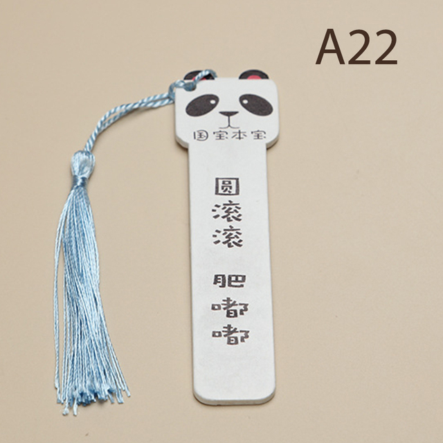 Chinese Style Retro Bookmarks Wood Exquisitely Carved Bookmarks Stationery Supplies