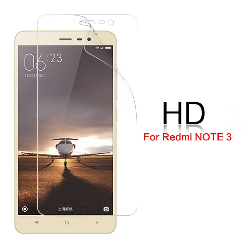 HD прозрачная глянцевая пленка для Xiaomi Redmi Go Note 2 3 4 4X 5 Pro 7 S2 глобальная версия