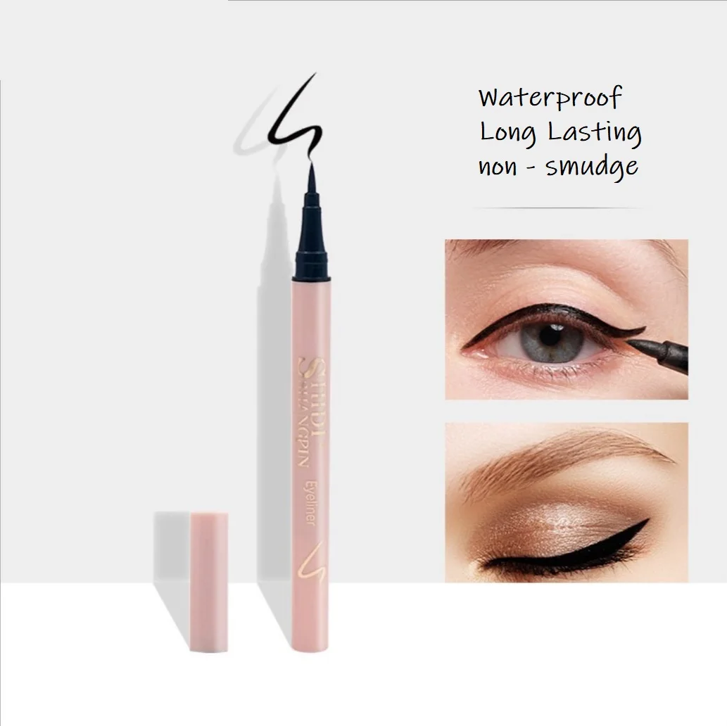 

Eyeliner Pen Easy Make Up Quick Dry Non Dizzy Waterproof Sweat-proof Eyeliner Pen Without Skipping Non Smudging And Pulling