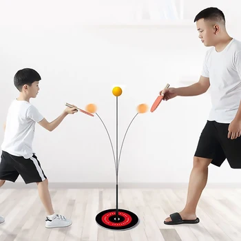 

Portable Table Tennis Trainer Paddle PingPong Training Equipment Elasticity Kid Adult Ping Pong Practice Trainer Party Gift