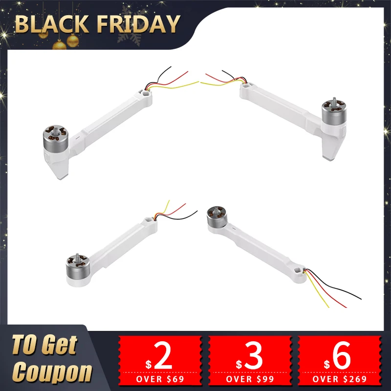 Tanie Oryginalny FIMI X8 SE RC silnik do drona ramię z przodu z tyłu lewego prawego z powrotem zamienne do quadcoptera naprawa akcesoriów części hurtowych