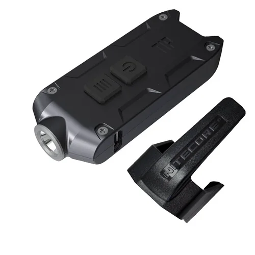 TOPSALE NITECORE TIPCRI Multi-purpose Clip Metal USB Rechargeable Key Button Light Daily Camping Hiking Fishing EDC Flashlight