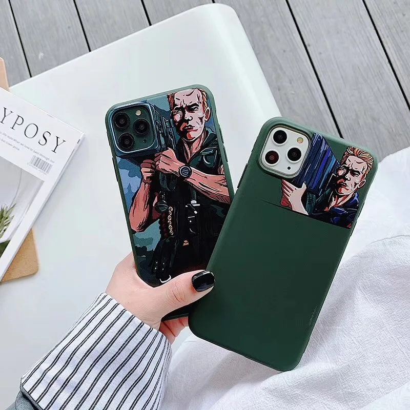 Высокое качество аниме ретро фильм битва шварценкс оболочка для iPhone11 Pro Xs MAX XR X 6s 7