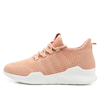 

Women Fashion Shoes Breathable Casual Shoes Hard-Wearing Comfortable Women Shoes Increase Flats Shoes Air mesh Shoes