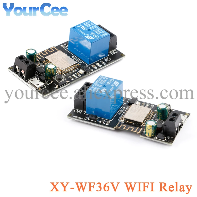 XY-WF36V релейный модуль дистанционного управления Wi-Fi 6 в пост. Тока ~ 36 В |