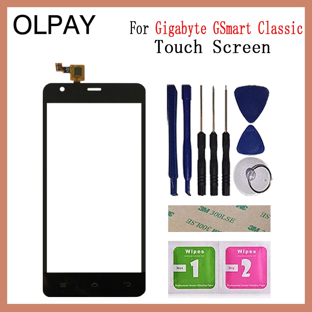 Сенсорный экран для мобильного телефона Gigabyte GSmart Classic 5,0 ''дюймовый сенсорный экран стекло дигитайзер панель объектив сенсор стекло Ремонт