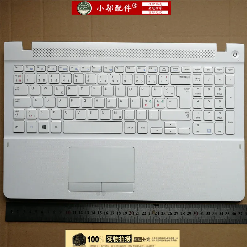 Чехол для samsung NP 510R5E 470R5E NP510R5 задняя крышка/ободок/Упор для рук клавиатура верхняя/Нижняя - Цвет: Palmrest 1