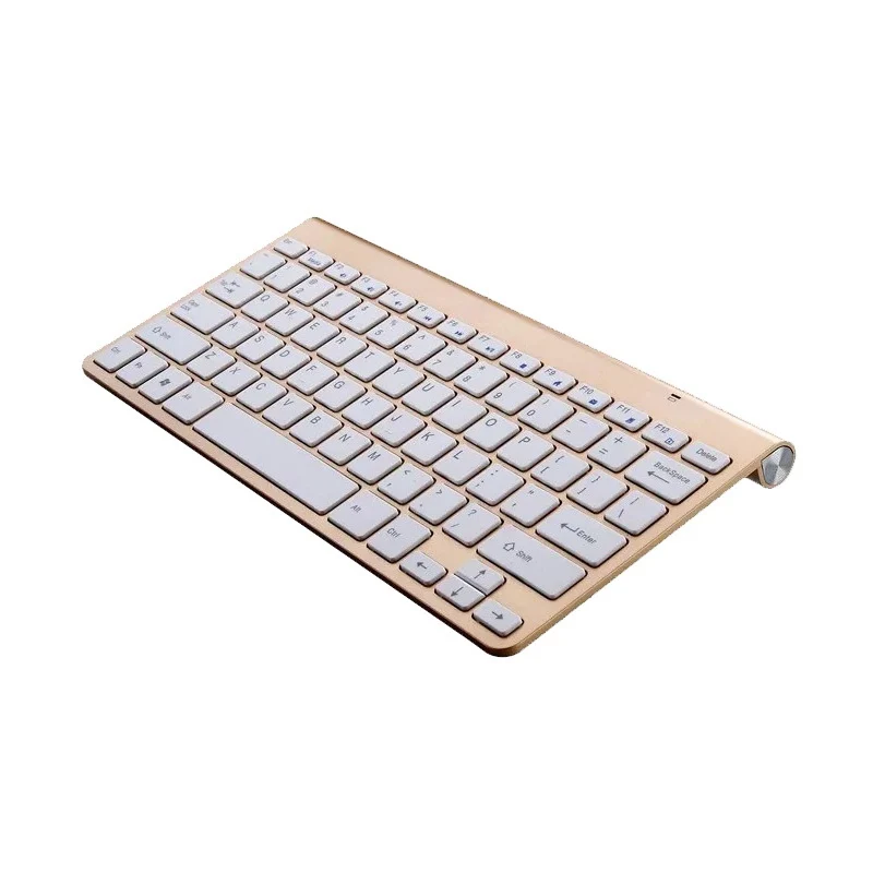 2.4G Mini Multimedia Wireless Keyboard with Mouse Combo Set for Tablet Notebook Laptop Mac PC TV Office Supplies
