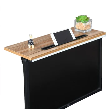 

DIY Wood Movable Ipad Holder Scratchproof Table Extension Board For Monitor Computer Table For Study Room Office Home Decoration