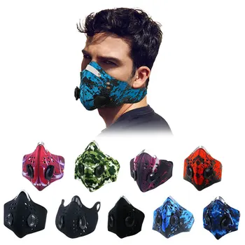 

New products anti-pollution mouth air mask design for working out custom neoprene anti pm2.5 cycling mask
