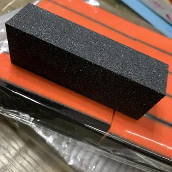 

10Pcs/lot Nail Art Black/Orange Block Nail File & Buffing Block Set 100/180 Nail Buffer Block Nail File Block Buffer, NMT065-K5