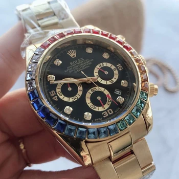 

2020 New Rolex- Oyster Perpetual Stainless Steel With Calendar Simple quartz Watch women and Men's Casual Watches Gift140