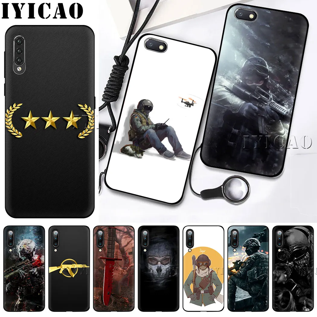 

IYICAO Game CS GO Soft Silicone Case for Redmi Note 5 4X S2 5 6 7 Plus 4X 4A 5A 6A 4X S2 Case