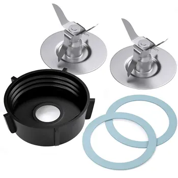 

Blender Parts 1pcs Jar Base Cup 2pcs Ice Blade 2pcs Gasket Spare Replacement Parts For Oster 006803-000-NP0 Kitchen Appliance