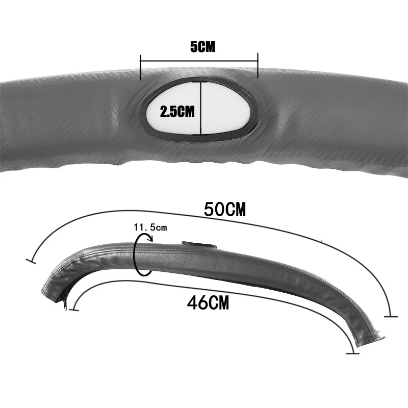 Baby Stroller Handle bar Cover fit For Donna/Doona Strollers Pu Protective Case Cover Armrest Covers Handle pram Accessories