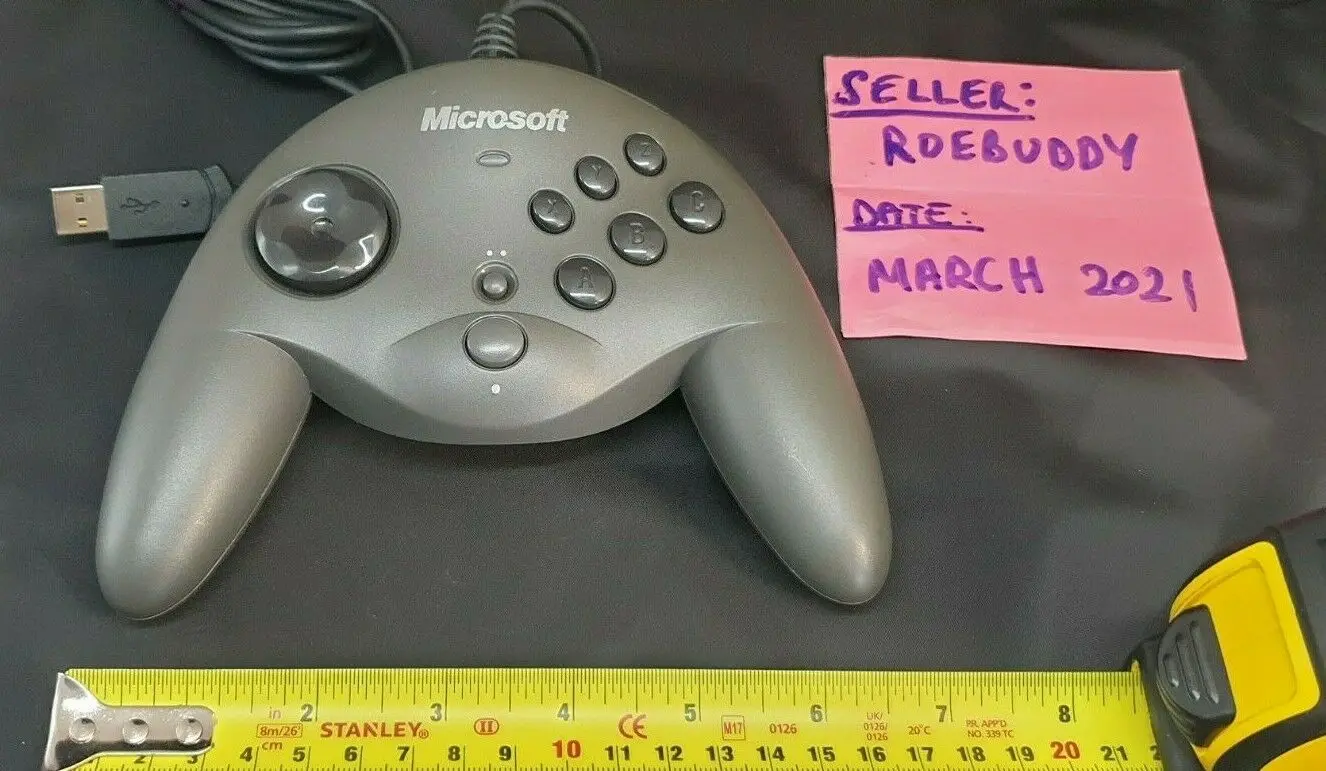 Microsoft SideWinder Gamepad 8+2 button USB Game Pad | Электроника