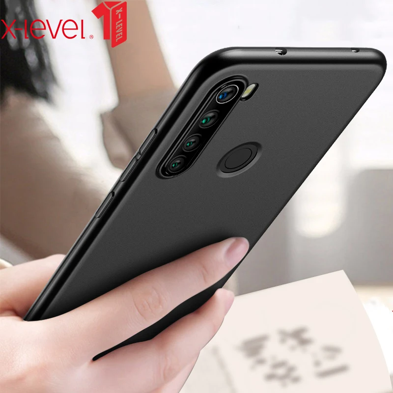 Чехол X Level для Xiaomi RedMi Note 8 мягкий Ультратонкий чехол из ТПУ задней панели телефона