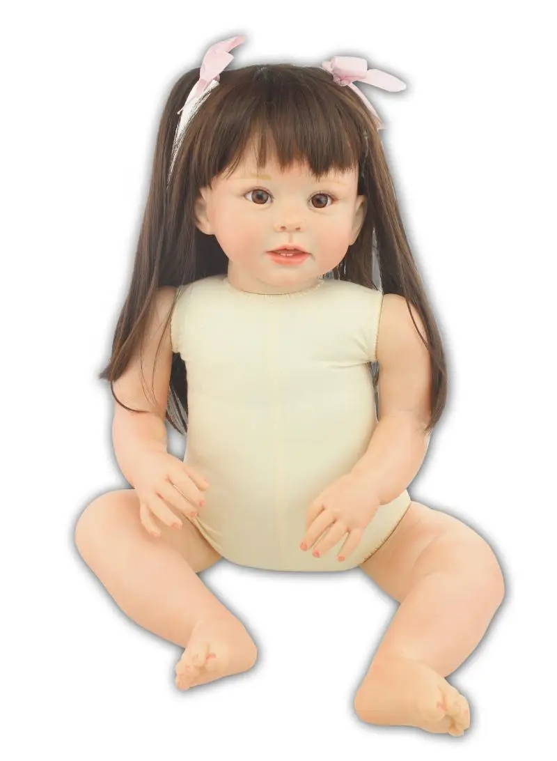70 см Reborn Baby Doll bebes Reborn 28 дюймов силиконовый ребенок настоящий живой Boneca младенец получивший новую жизнь игрушки для детей Brinquedos Juguete