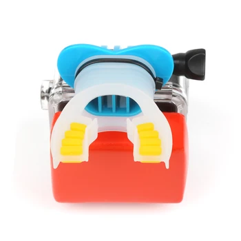 

SHOOT Action Camera Surf Mouth Mount for GoPro Hero 7 5 6 4 Black Silver Session Xiaomi 4K SJCAM SJ7 H9 Go Pro Surfing Accessory