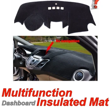 

Dashboard Mat Original Factory Shape pad Protection Cover Carpet Dashmat Special Model For Ford Fiesta ST 2008~2016