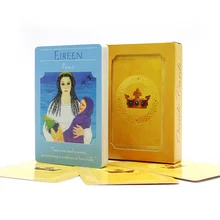 Английская богиня oracle deck 44 карты, карты Таро наведения divination fate карточки для настольных игр игры Английская богиня oracle deck 44 карты, карты Таро наведения divination fate карточки для настольных игр игры