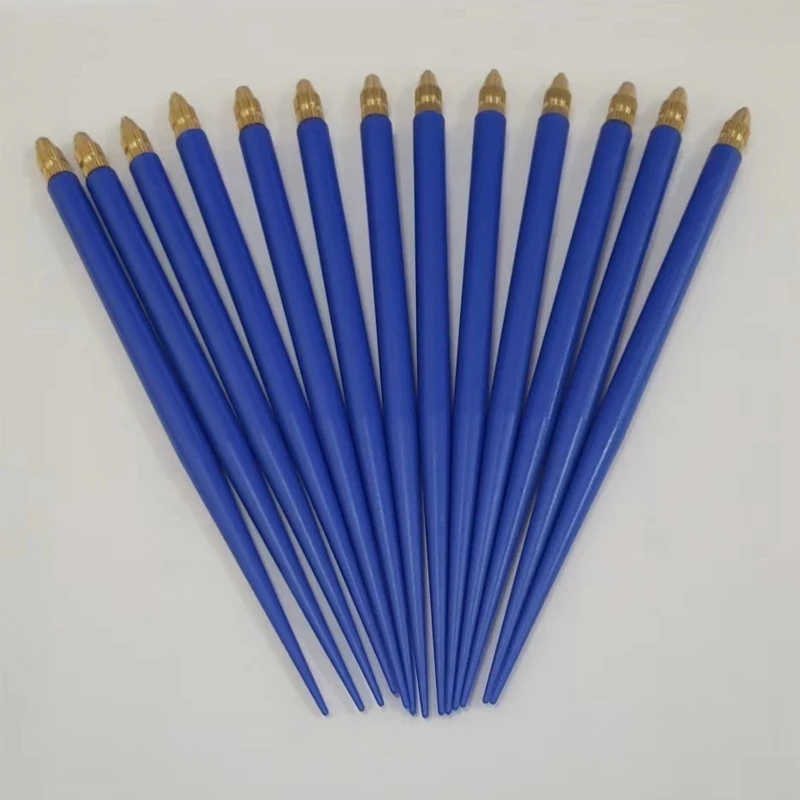 Hair Extensions Tool Professional Bronze Wig Ventilating Holder 3 Pcs Pin Ventilating Needle For Wig Making Crochet Hook Tools
