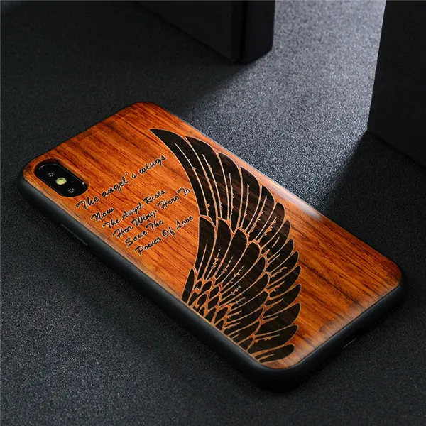 Деревянный чехол 11 Pro Max для iPhone Xr, чехол, противоударный чехол, ТПУ, рамка, чехол для iPhone 6, 6 S, 7, 8 Plus, X, Xr, Xs, Max, 11 Pro, Max, Funda - Цвет: Color 13