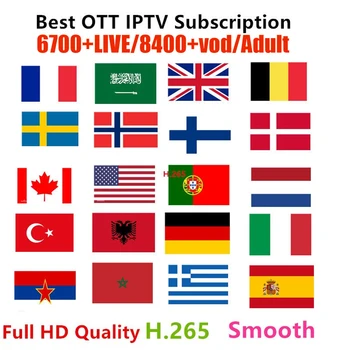 

Gator 6700+ Channels IPTV Subscription French Portugal Belgium Germany Arabic Latin USA CA Adult M3U Smart TV box IPTV Code