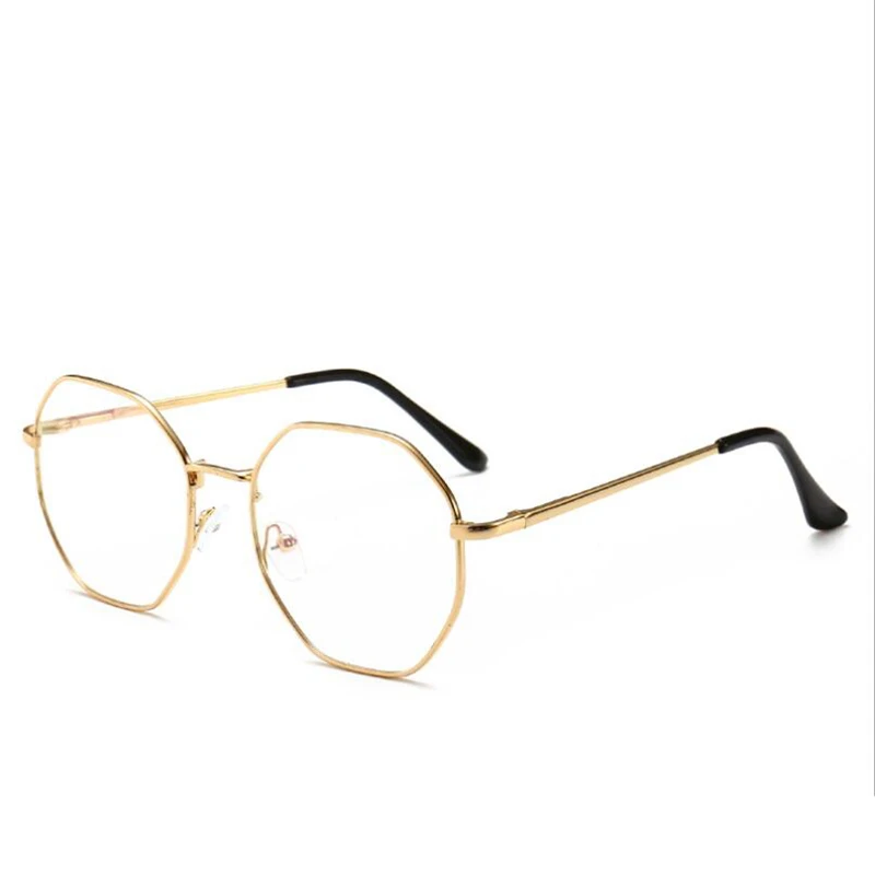 Men Vintage Anti Blue light Minus Glasses Frame With Degree Round Women Myopia Lens Nearsighted Glasses 0 -1.0 -1.5 -2.0 To -6.0 4