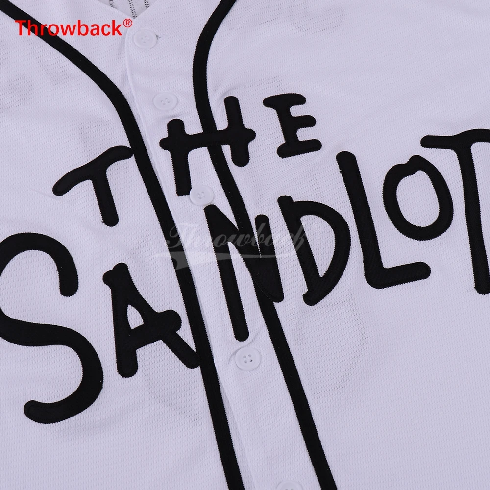 Спортивный костюм из Джерси Sandlot 11 YEAH Цвет Белый Высокое качество оптовая продажа