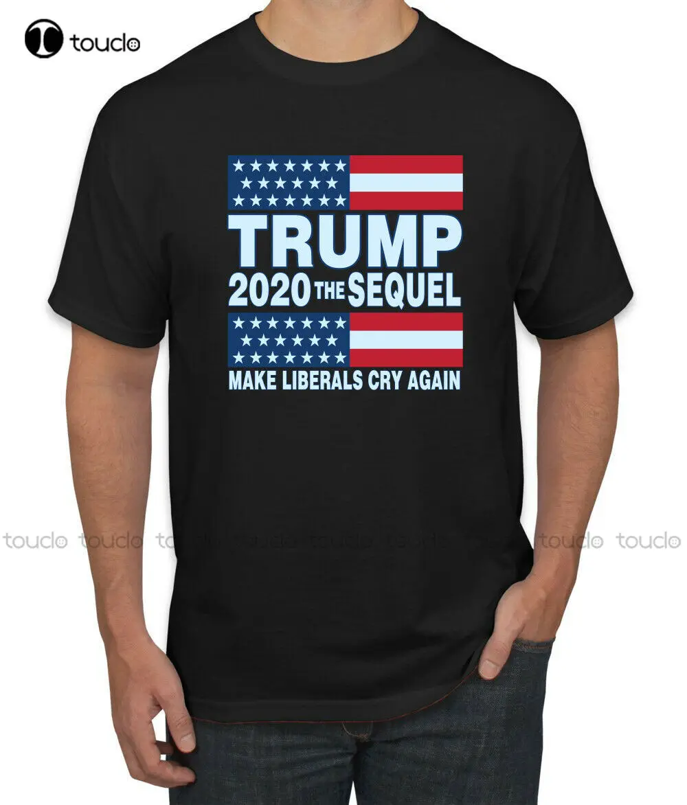 Trump 2020 The Election 2020 Make Liberals Cry Again T-shirt Men Size M-5XL