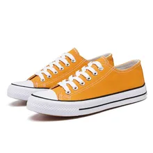 yellow canvas shoes online