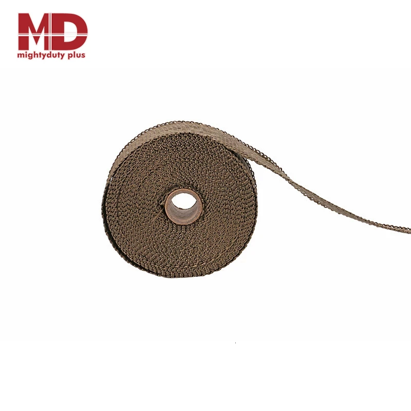 Motorcycle Heat Insulation Cotton Incombustible Turbo Exhaust Wrap Roll Engine Pipe Fiberglass Shield Tape 2mm*5cm*10m | Автомобили и