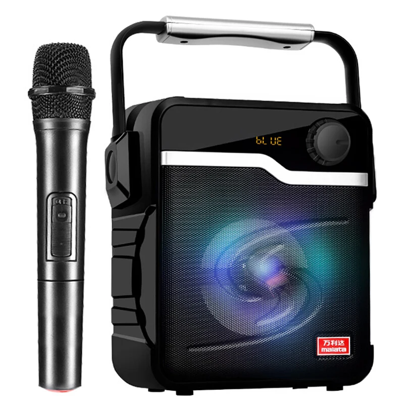 

Portable Bluetooth Speaker Wireless Microphone Outdoor Room Dance TF Card FM Radio Phone PC Computer Music Player Loudspeaker