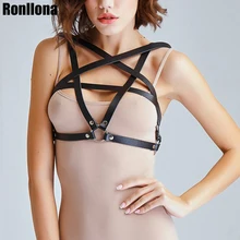 Кожаные ремни БДСМ Для женщин эротическое женское белье пастельные готические белье сексуальные эротические порно пояс для женщин подвязки ремни чулок панк