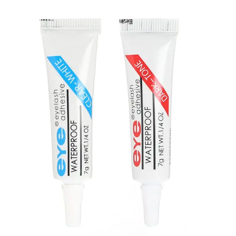 Eyelash Glue Clear-white/Dark-black Waterproof