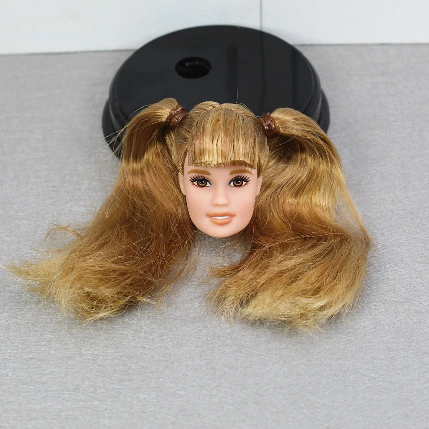 Оригинальная коллекция кукольных головок, ограниченное количество, аксессуары для девочек, Яркие модные волосы, куклы для девочек, подарок, DIY игрушки для детей, Bonecas - Цвет: FJ-17