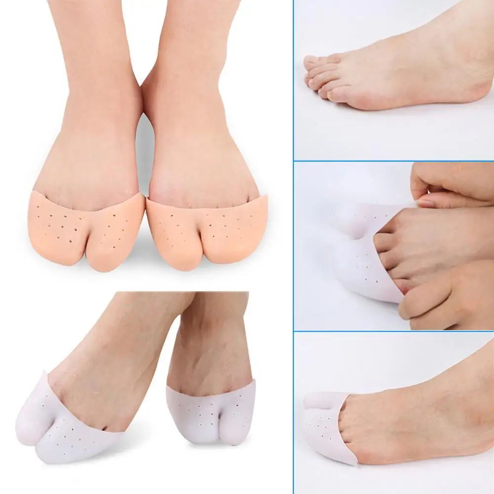 Silicone Gel Ballet Pointe Dance Shoe Pads Cushion Toe Cap Cover Protector Women