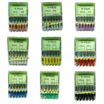 

5Box /Lot Dental Tools Root Cannal Endo H File 25mm Stainless Steel Endodontic Instruments Dentist Odontologia