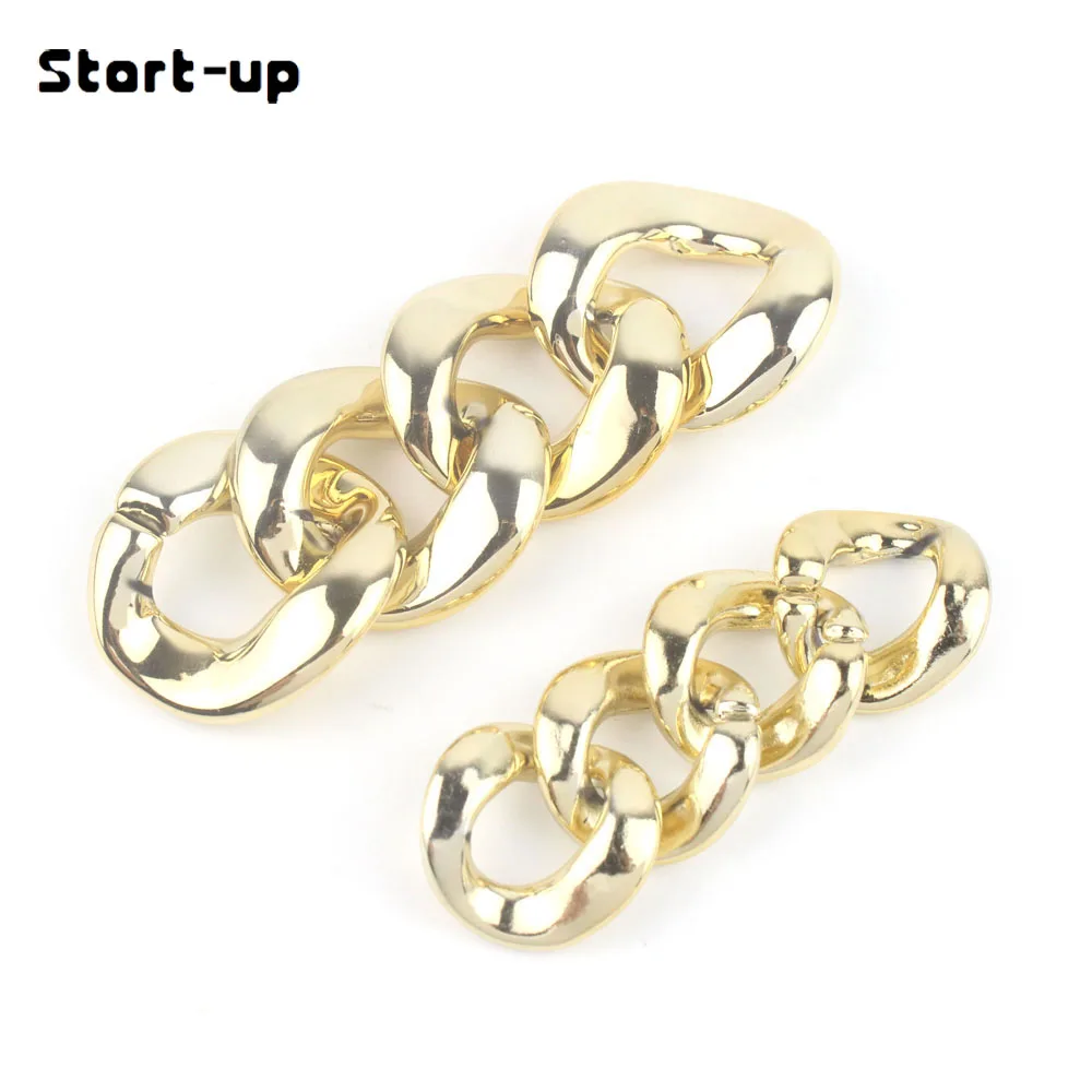 

80pcs/lot Cuban Choker Necklace Collar Statement Hip Hop Big Chunky Thick Necklace Women Cuban Link Chain