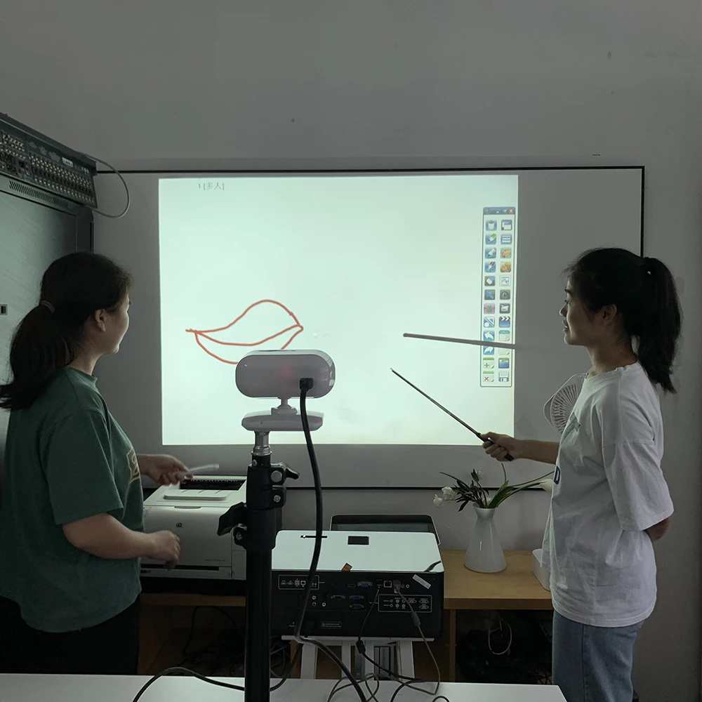 Design Pie Interactive Whiteboard Induction Receiver Precise Multi-Touch Smart Board For Most Projector Upgrade Accessories