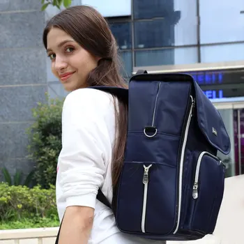 

Nylon Material Adult Baby Diaper Bag Multifunction Large Capacity Mummy Bag Backpack