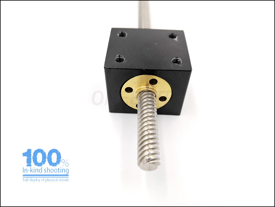 T8 Lead Screw Nut Housing Bracket For 3D Printer Parts Trapezoidal Lead Screw Conversion Nut Seat Aluminum Block free shipping 12