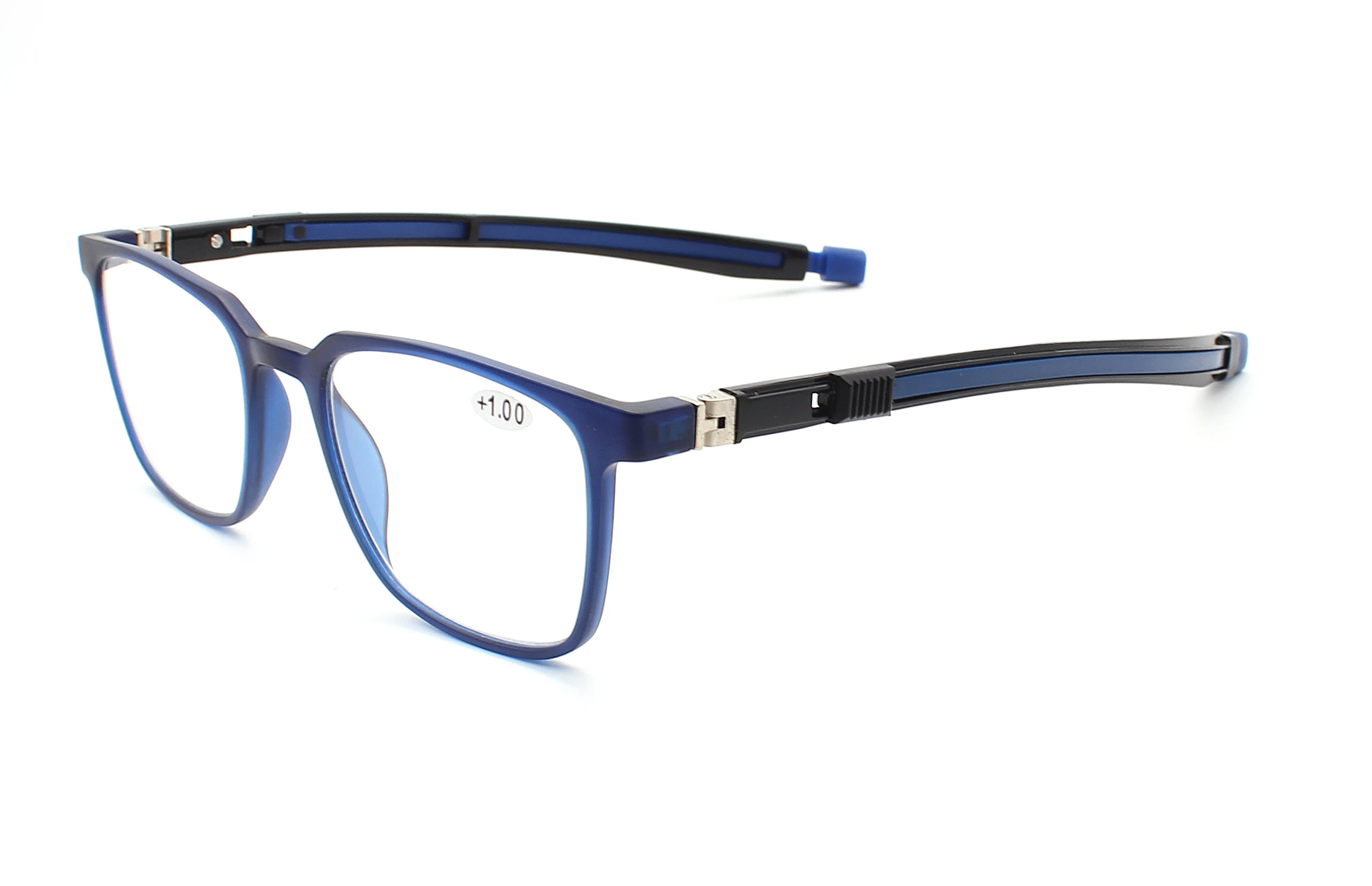 Tr90 для чтения очки для чтения Для мужчин Для женщин магнит Портативный диоптрий висит шеи 1,0 1,5 2,0 2,5 3,0 3,5 - Цвет оправы: Синий