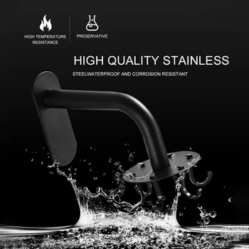 

Hanger Practical Punch Free Rustproof Wall Mount 360 Rotation Stainless Steel Organizer Detachable Home Bathroom Kitchen Hook