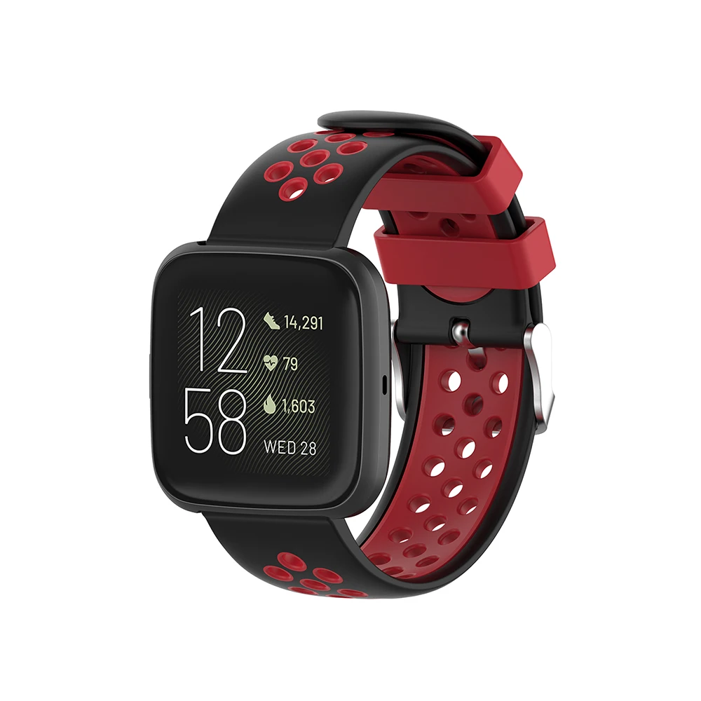 Для Fitbit Versa/Versa Lite/Versa 2 спортивный силиконовый ремешок часов ремешок для TPU сменный браслет на запястье