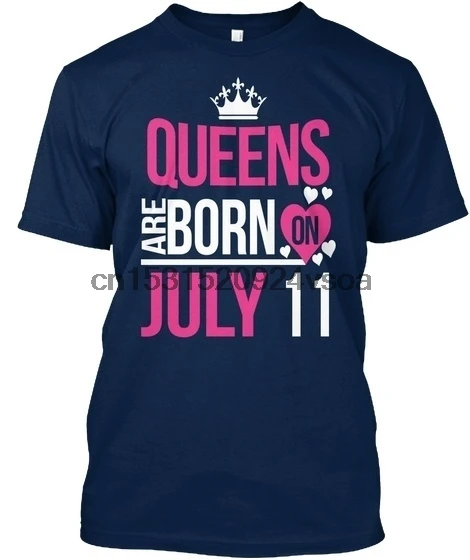 Queens рождаются 11 июля приглашения на свадьбу Стандартный футболка унисекс |