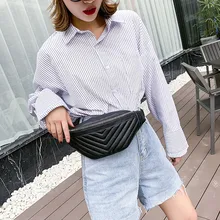 Женская мода Поясная Сумка простая сумка через плечо модная нагрудная карманная сумка на плечо Heuptas Pochete