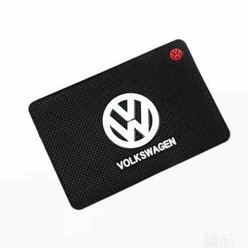 

Car Interior Sticker Anti Slip Mat For Volkswagen VW Polo Passat Touaregu Tiguan Beetle Golf Accessories Styling Dashboard Pad