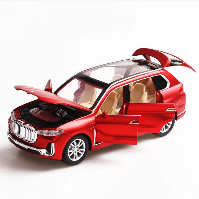 

X7 new energy 1:32 Alloy Pull Back Model Car Model Toy Sound Light Pull Back Die-cast Vehicles Play Toy Car Car model decoration
